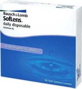 Soflens Daily Disposable (90 šošoviek) dioptrie: +0.25