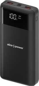 AlzaPower Parade 30000 mAh Power Delivery (60 W) čierna