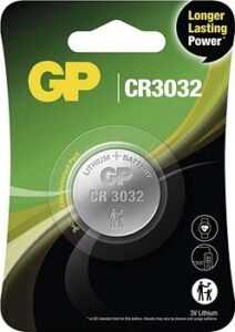 GP Lítiová gombíková batéria CR3032