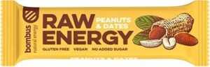 Bombus Raw Energy Peanuts & Dates 50 g