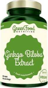 GreenFood Nutrition Ginkgo Biloba extract 60 kapsúl