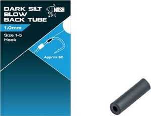 Nash Blow Back Tube Dark Silt 1 mm Veľkoť 2 – 5 50 ks